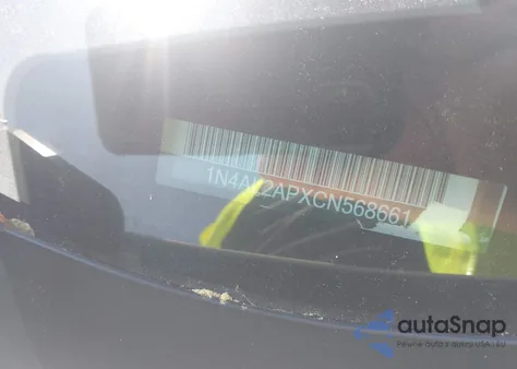 2012 Nissan Altima 2.5 S z USA, uszkodzony, nr VIN 1N4AL2APXCN568661